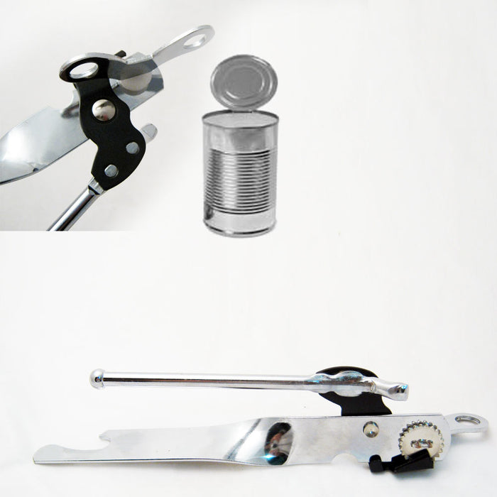 6 X New Heavy Duty Stainless Steel Can Bottle Jar Lid Opener Manual Kitchen Tool