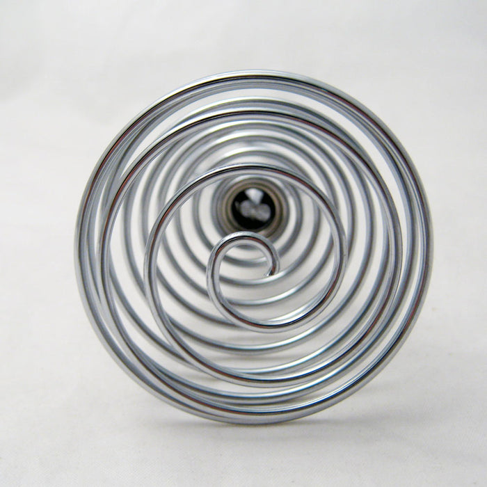 French Whisk Egg Beater Chrome Steel Coil Wire Whip Chef Hand Handle Cook