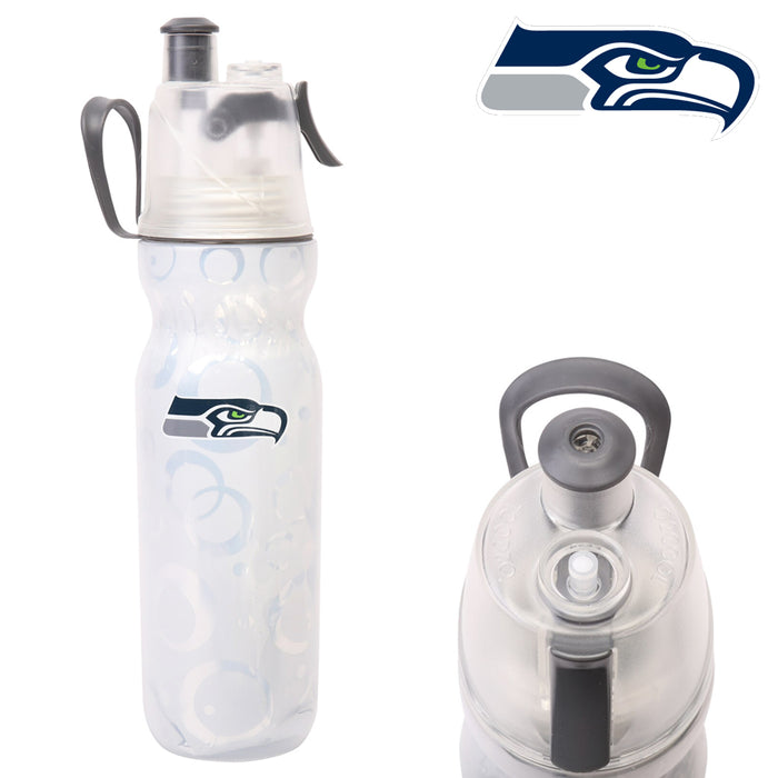 Mist 'N Sip NFL Seattle Seahawks Bottle 20oz Drink Water Sports Squeeze BPA Free