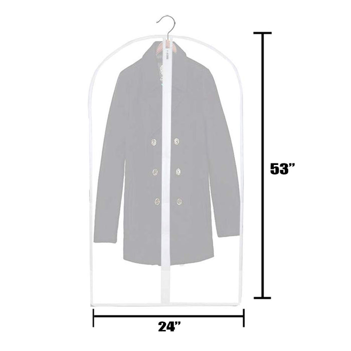 53" Travel Suit Garment Bag Dress Storage Closet Full Zipper Cover Coat Carrier