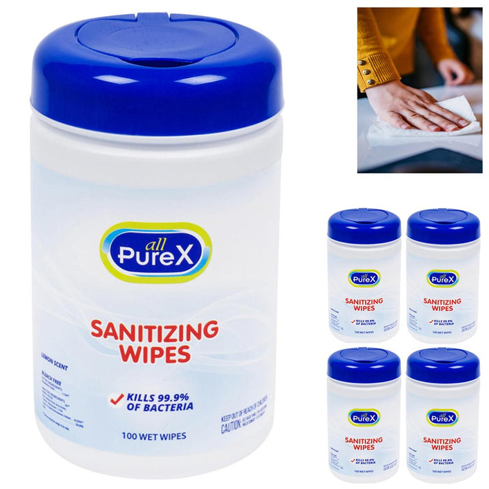 400 Ct Disinfecting Wipes Surface Cleaning Cloths Disposable Towelettes Sanitize