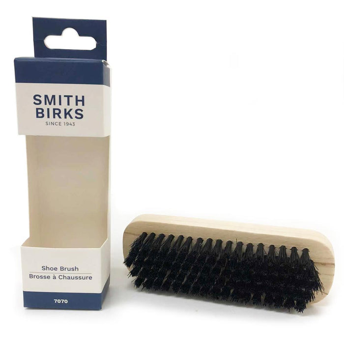 Horsehair Shoe Boot Shine Brush Wood Handle Buffing Cleaning Polishing Leather