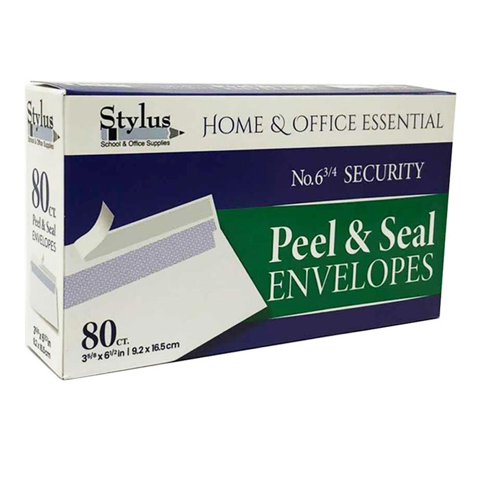 80 Peel Self Seal Letter Mailing White Envelopes N6 3/4 Shipping 3 5/8 x 6 1/2In