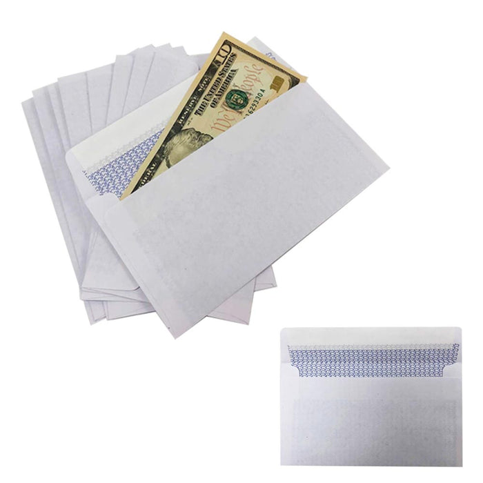 160 Peel SelfSeal Letter White Envelopes Mailing Shipping Mailer 3 5/8 x 6 1/2In