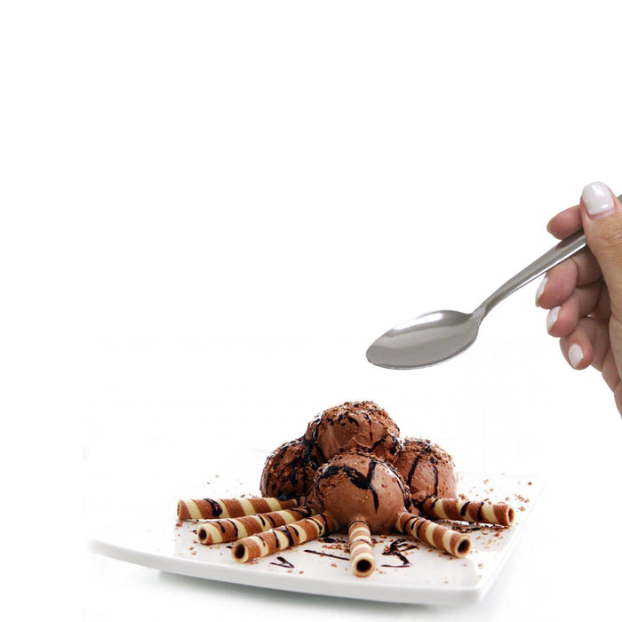 24 X Silverware Teaspoons Stainless Steel Flatware Silver Coffee Soup Tea Spoons