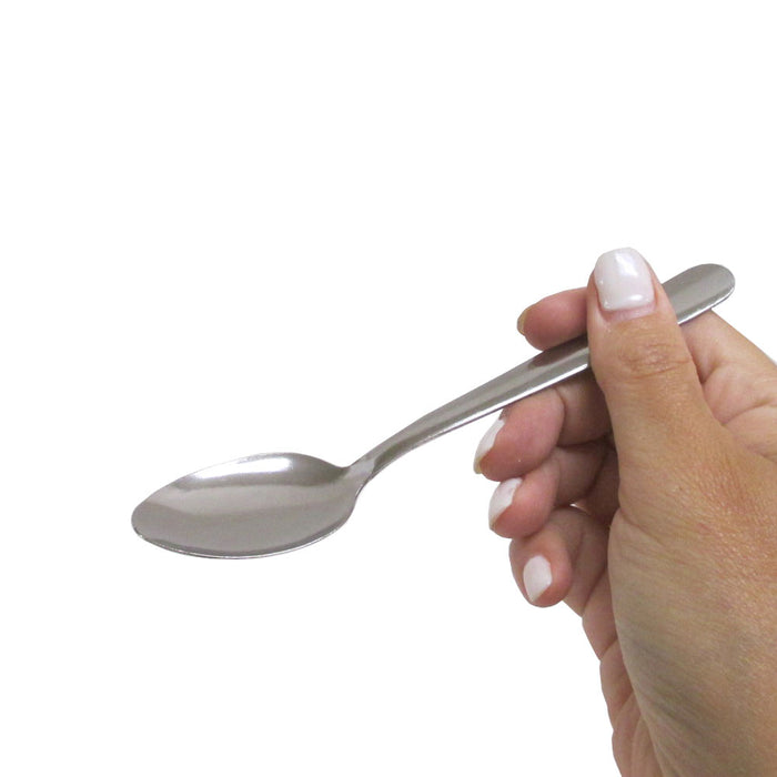 12 X Stainless Steel Teaspoons Flatware Silver Coffee Soup Tea Spoons Silverware
