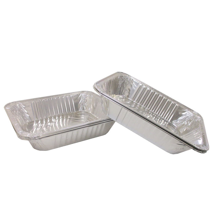 100 Pc Aluminum Foil Lasagna Pan Disposable Loaf Bread Container Baking Tins New