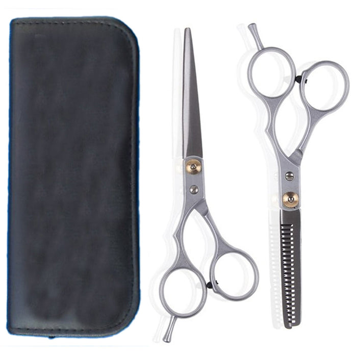 3Pc Professional Hair Cutting Scissors Stainless Steel Shears Barber Salon Razor