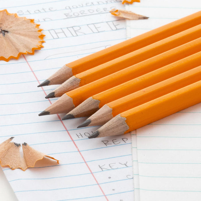 20 Unsharpened School Pencils Wood Latex Free HB #2 Student Exam Premium Pencil