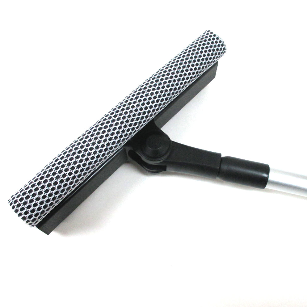 48" Telescopic Sponge Window Squeegee Cleaner Swivel Windshield Blade — AllTopBargains