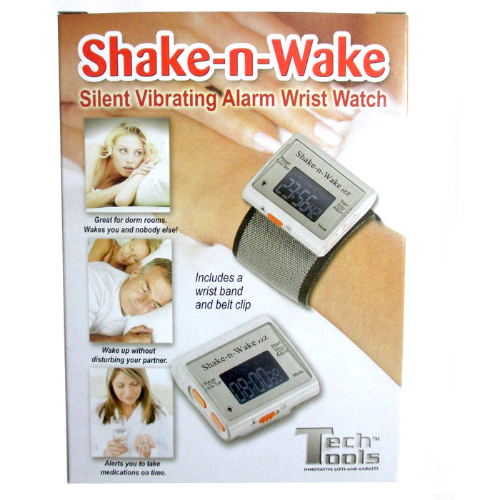 Silent Vibrating Personal Alarm Clock Shake N Wake Wrist Watch Digital AllTopBargains Silent Vibrating Personal Alarm Clock Shake N Wake Wrist Watch Digital AllTopBargains