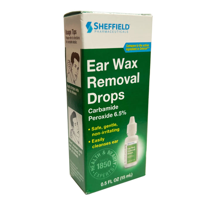 2 Pack Ear Wax Removal Drops Ear Irrigation Aid Remove Cleanse Soften Ear Wax