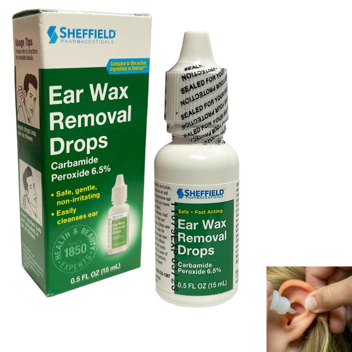 Ear Wax Removal Drops Cleanse Wax Blockage Remover Drop Ear Cleaner Irrigation