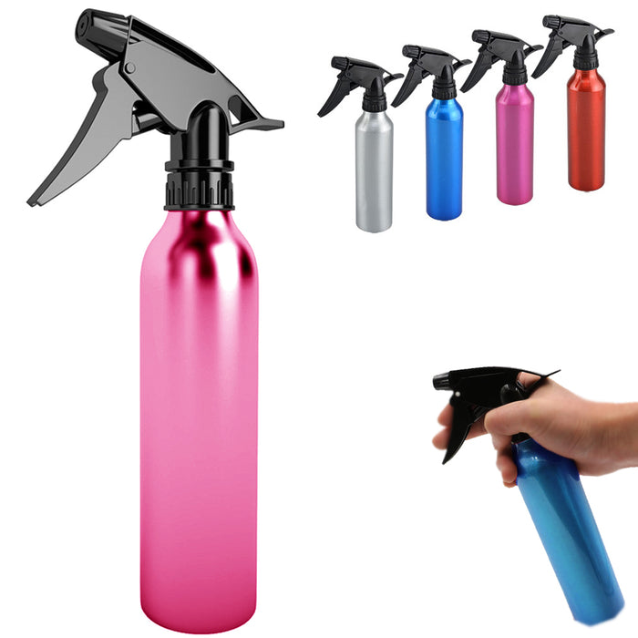 3PC Aluminum Spray Bottle Water Empty Atomizer Mist Hair Care Salon Sprayer Home