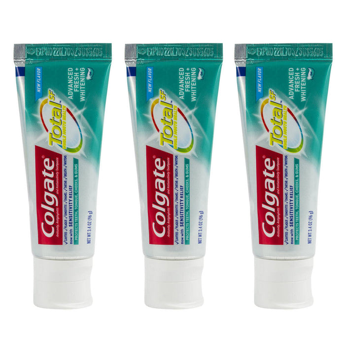 3 Pack Colgate Total Advanced Fresh Whitening Toothpaste Oral Health Tooth Paste