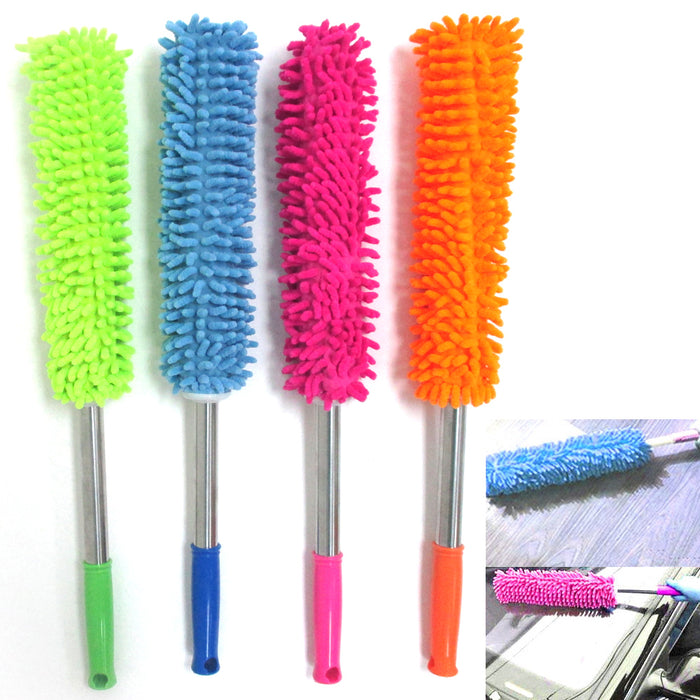 Chenille Microfiber Cleaning Duster Dirt Dust Tool Auto Car Truck Home Office !