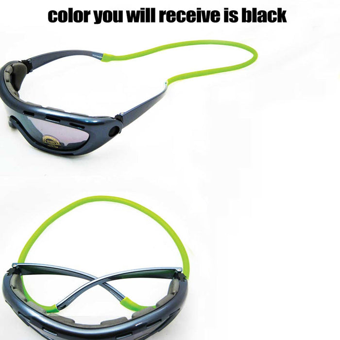Blue Sunglass Neck Holder Strap Eyeglass Cord Retainer Sport Glasses Croakies