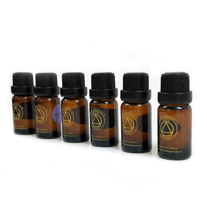 Aromatherapy Top 6 Essential Oil Set 100% Pure Therapeutic Grade 6 Pack Gift Kit