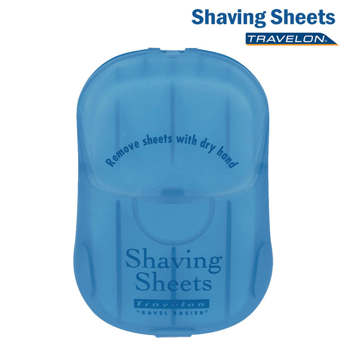 50 Pc Foam Shaving Sheets Travel Shave Cream Hygiene Skin TSA Compliant Carry On