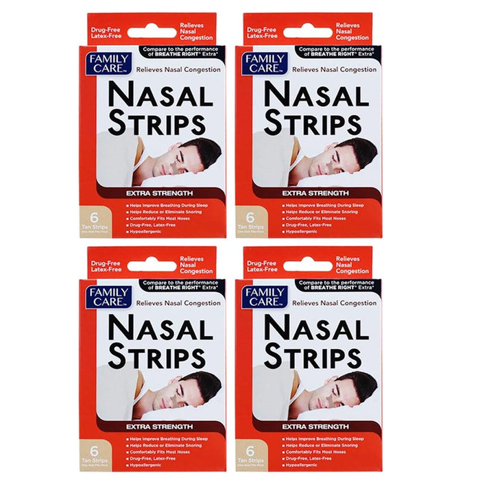 24 Breathe Right Nasal Strips Adult Kids Size Nose Band Breath Reduce Snoring