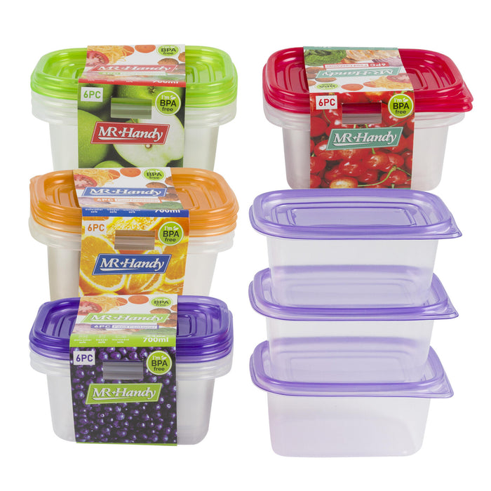 Freezer-Safe Food Storage Containers (New)