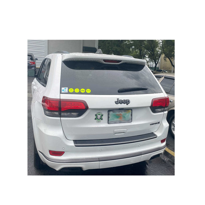 15 PC Emoji Reflective Stickers Neon Decals Night Safety Car Bicycle Bag Helmet