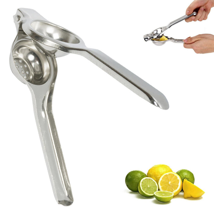Premium Stainless Steel Lemon Squeezer Manual Press Extracting Citrus Lime Juice