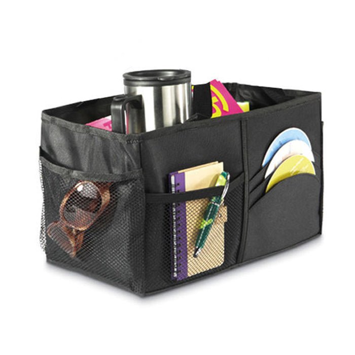 Multipurpose Car Console Center Organizer Trunk Tidy Storage Folding Bag Auto !