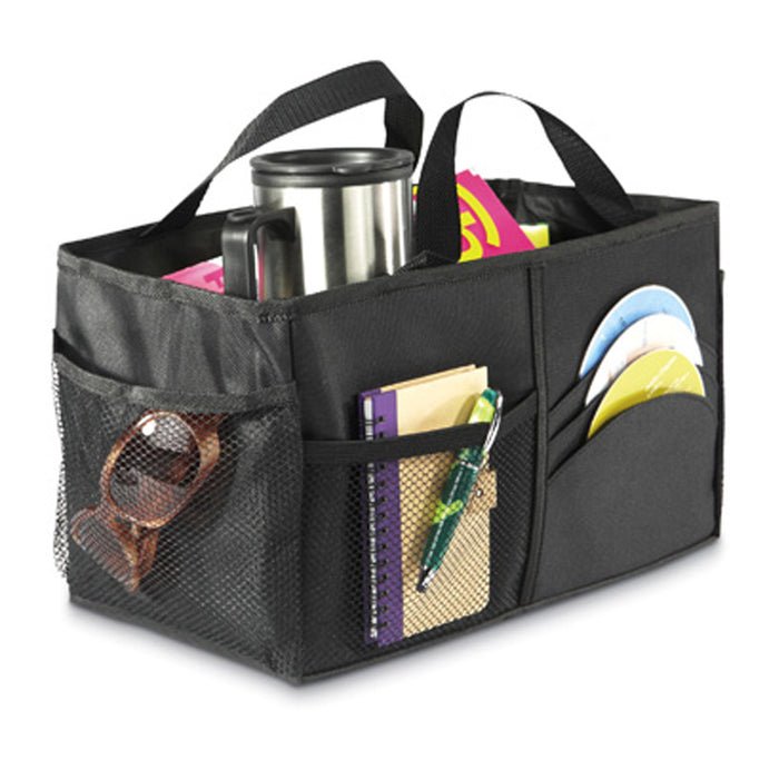 Multipurpose Car Console Center Organizer Trunk Tidy Storage Folding Bag Auto !