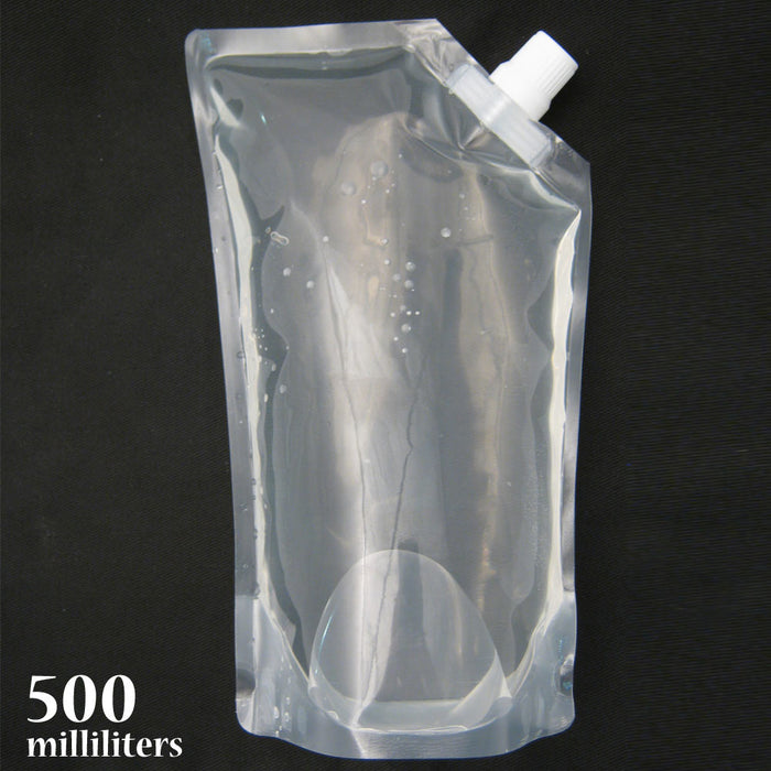 5 x Flexible Collapsible Foldable Reusable Water Bottles Survival Emerg BPA Free