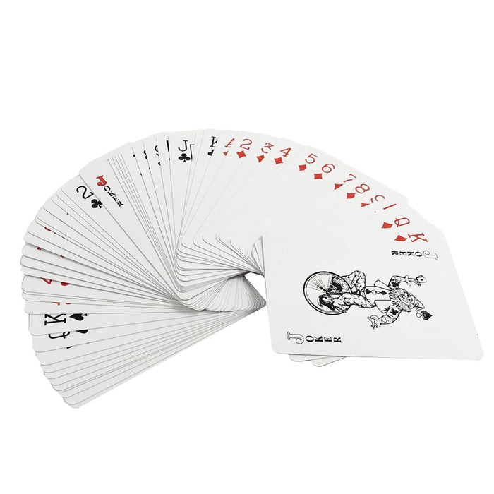 4 Deck Playing Cards Poker Rummy Canasta Jumbo Card Games Family Euchre Pinochle