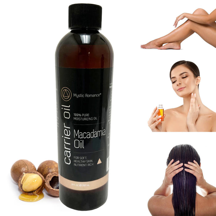 1 Macadamia Carrier Oil 100% Pure Natural Moisturizing Skin Care Anti-aging Body