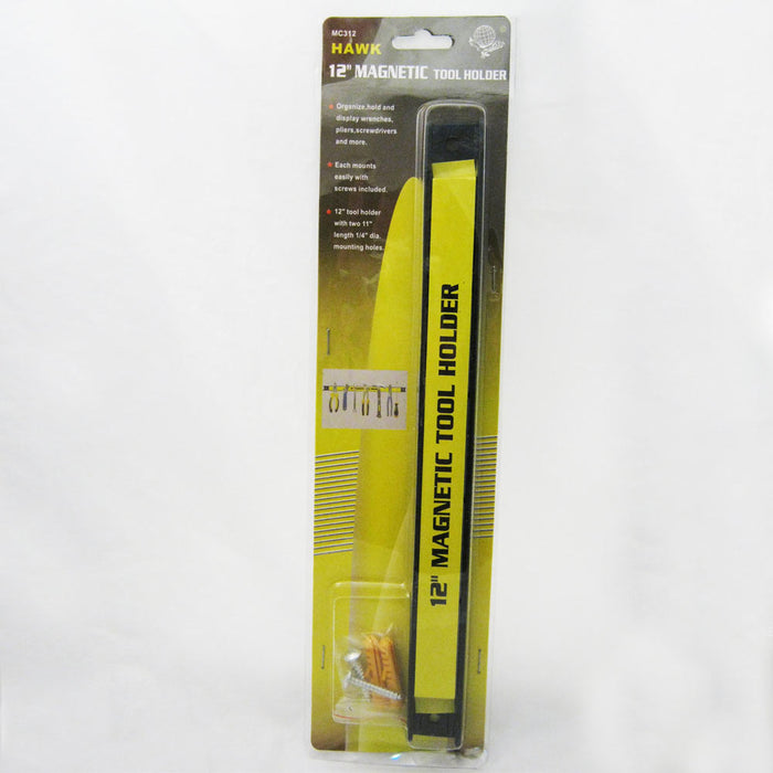 Magnetic Tool Rack Bar Holder Workshop 12" Home Organizer Storage Knife Wrench