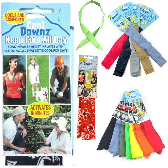 Cooling Towel Bandana Neck Gaiter Face Cover Scarf Sun Shield Balaclava Headband