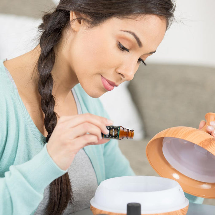 Aromatherapy Pure Natural Eucalyptus Essential Oils Diffuser Burner Fresh 0.5oz