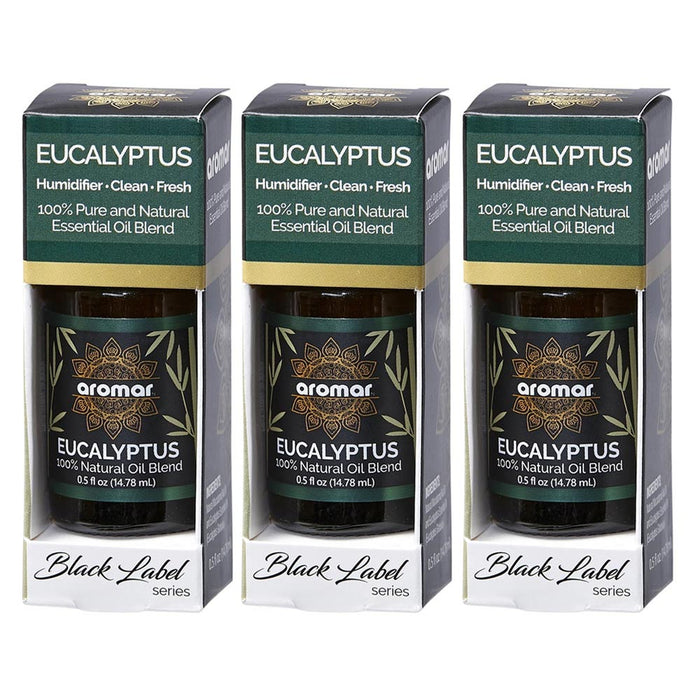 3 Pure Eucalyptus Essential Oil Natural Aromatherapy Undiluted Diffuser Burner