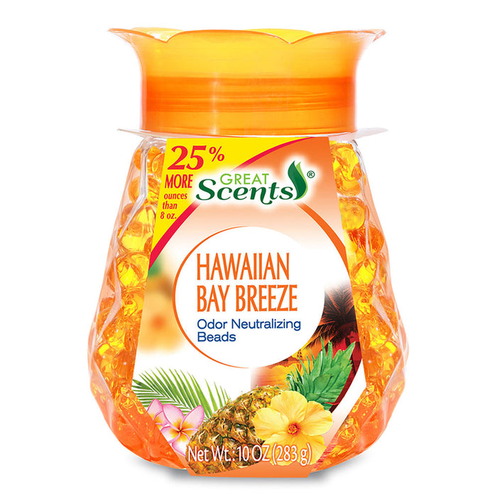 New Hawaiian Bay Breeze Scents Pearl Air Freshener Odor Eliminator Scented Beads