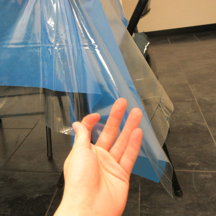 2 Clear Vinyl Table Cover Tablecloth Protector Wedding Banquet Party Waterproof
