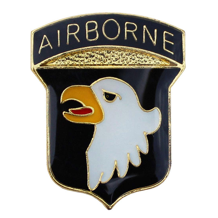 US Army 101st Airborne Division Lapel Pin Military Eagle Patriotic Badge Hat