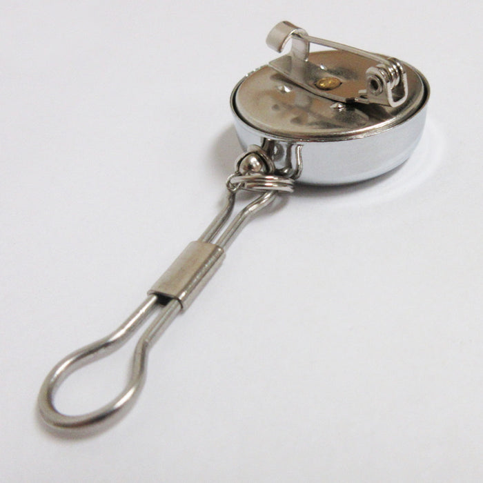 3 Key Chain Reel ID Holder Retractable Nurse Badge Card Name Tag Clip Duty Belt