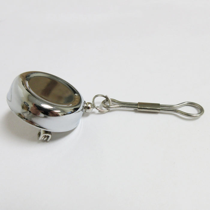 3 Key Chain Reel ID Holder Retractable Nurse Badge Card Name Tag Clip Duty Belt