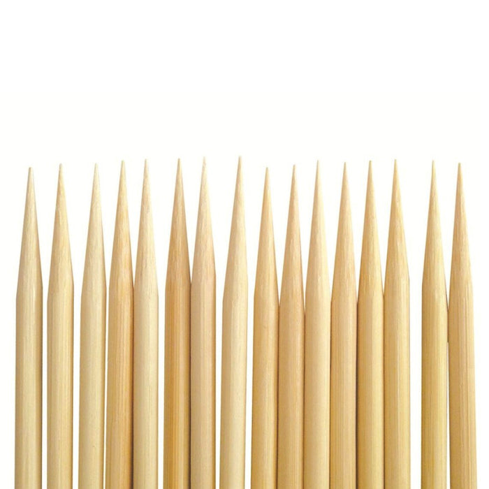 1000 Bamboo Skewers 12" Wooden Stick BBQ Shish Kabob Fondue Grill Party Bulk Lot