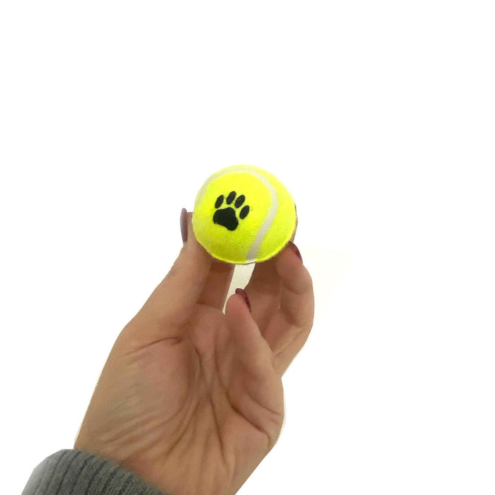 6 Pack Pet Dog Tennis Balls Doggie Toy Puppy Fetch Catch Play Cat Training Game