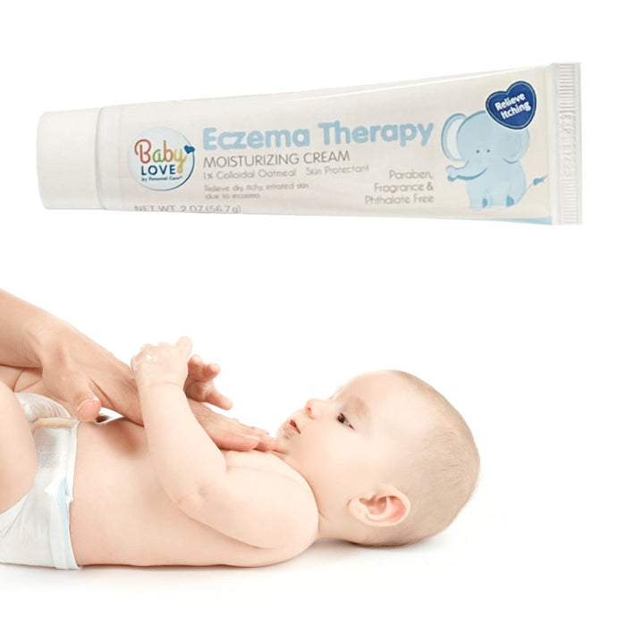 Baby Eczema Therapy Cream Moisturizing Body Soothes Relieves Dry Itchy Skin 2oz