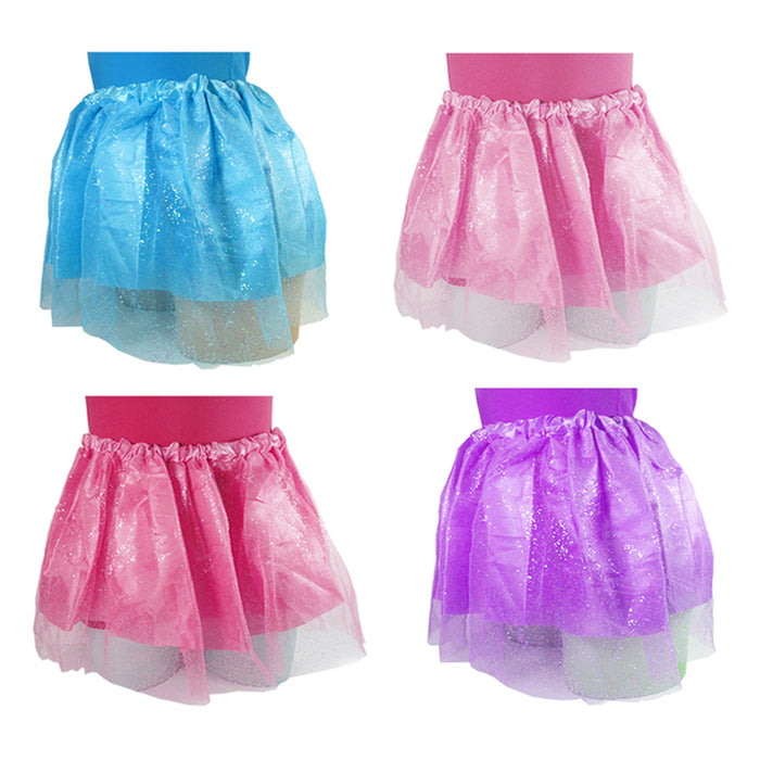 6 PCS Ballet Tutu Skirt Girls Party Birthday Princess Costume Toddler Dancewear