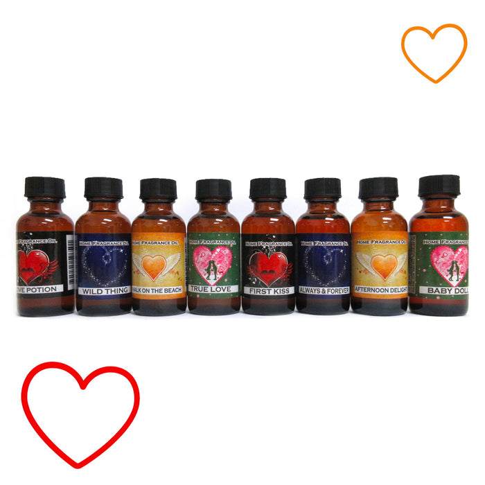 8PC Premium Fragrance Oils Romantic Scents Essential Aromatherapy Woman Gift Set