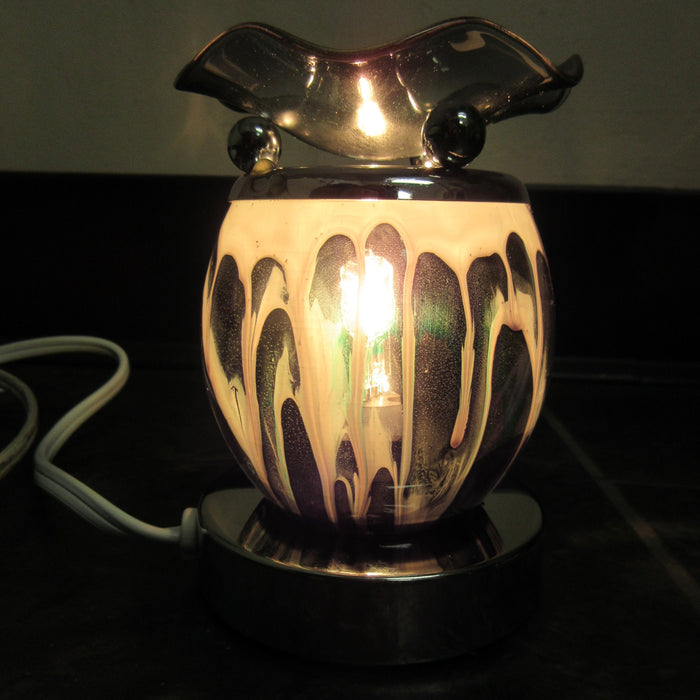 Electric Scented Oil Warmer Lamp Tart Wax Burner Bulb Fragrance Diffusers Holder