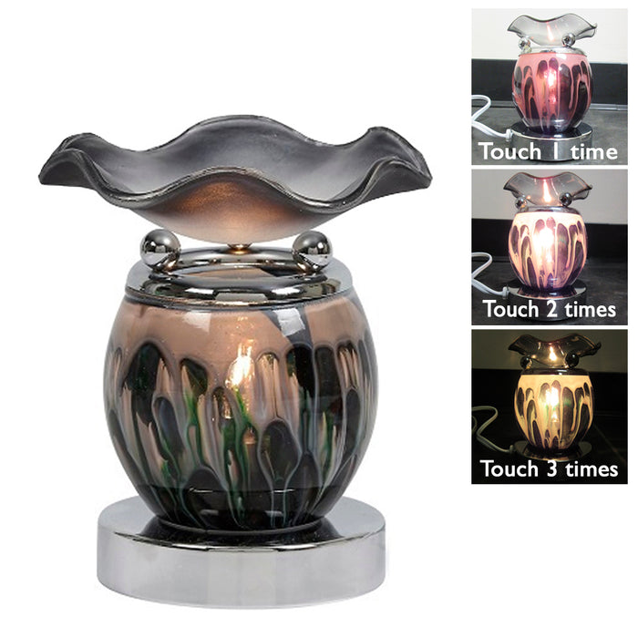 Electric Scented Oil Warmer Lamp Tart Wax Burner Bulb Fragrance Diffusers Holder