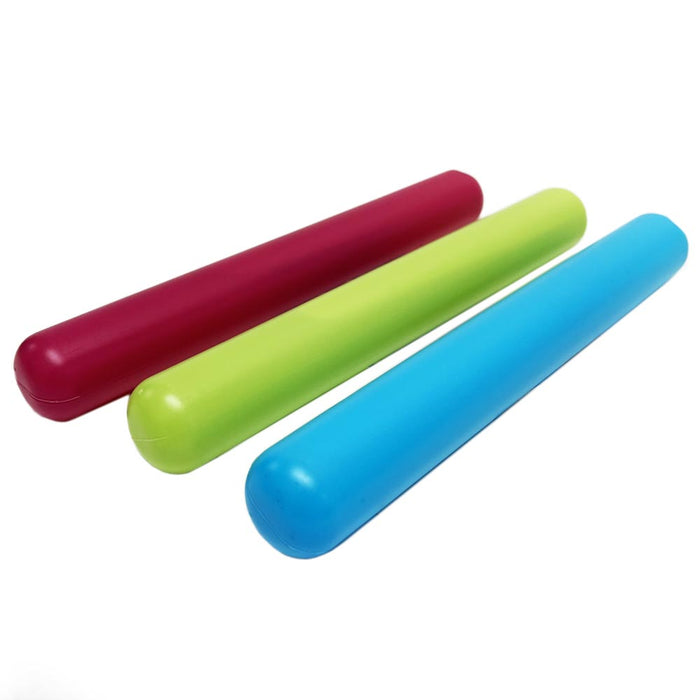4 Pc 8" Gel Ice Stick Plastic Freezable Reusable Cooling Rod Drink Bottle Water