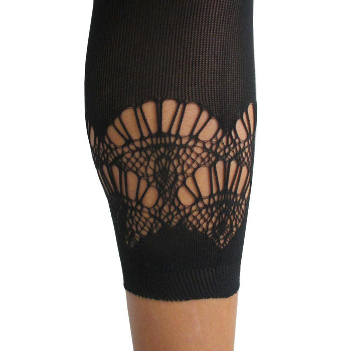 Footless Tights Pantyhose Stocking Tight Stripper Anklet Band Lingerie Panties